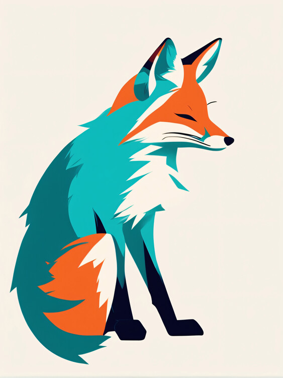 Foxes Posters & Wall Art Prints