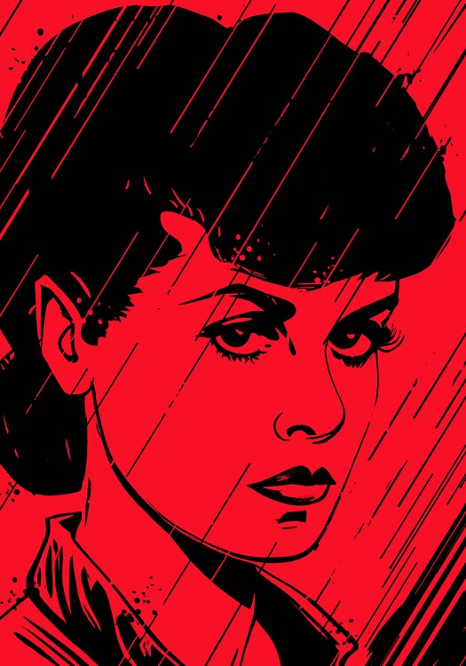 Poster Sur Toile « Runner 2049 » - 30 X 45 Cm - Décoration Murale Style Blade Runner Pour Chambre, Salon