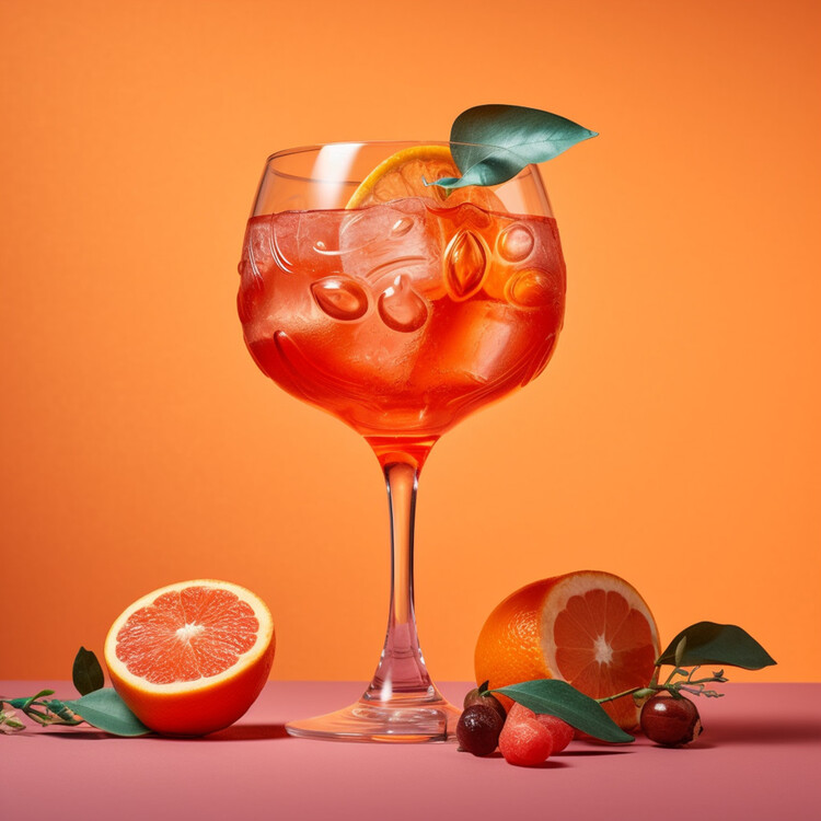 Cocktail Engineer Spritz Aperol Can - Canvas Art