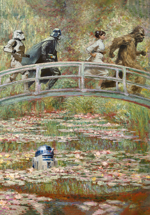 Ilustração Monet Wars