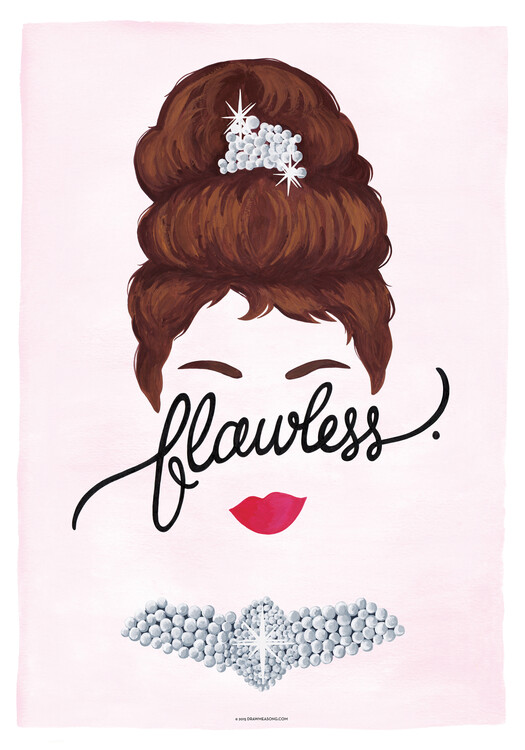 Ilustração Flawless Audrey