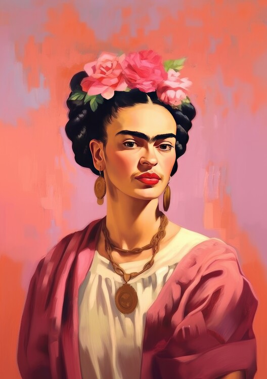 Impressão de arte Frida Kahlo Poster - Frida Kahlo Kunstdruck