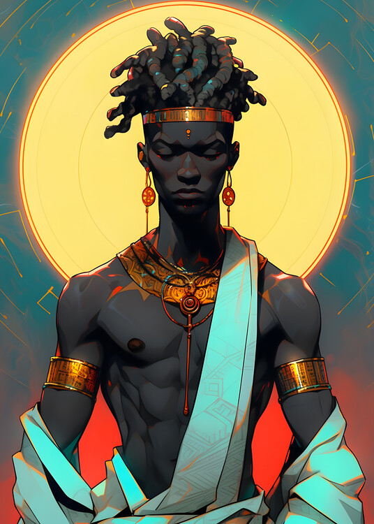 Illustration God of Serenity