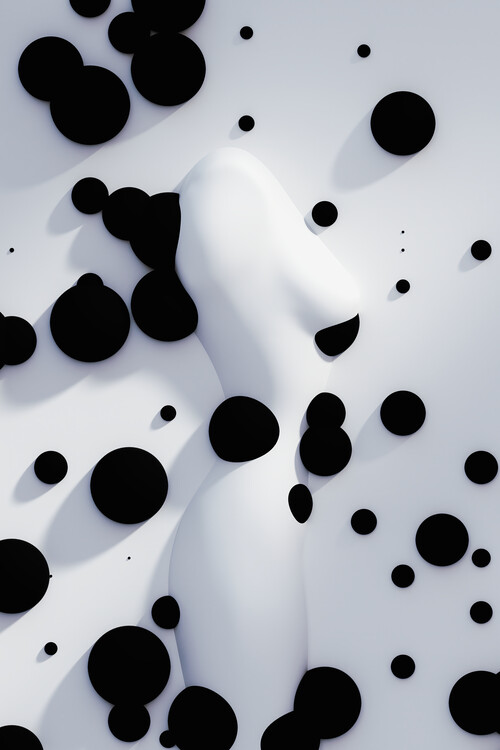 Plakát Black and white