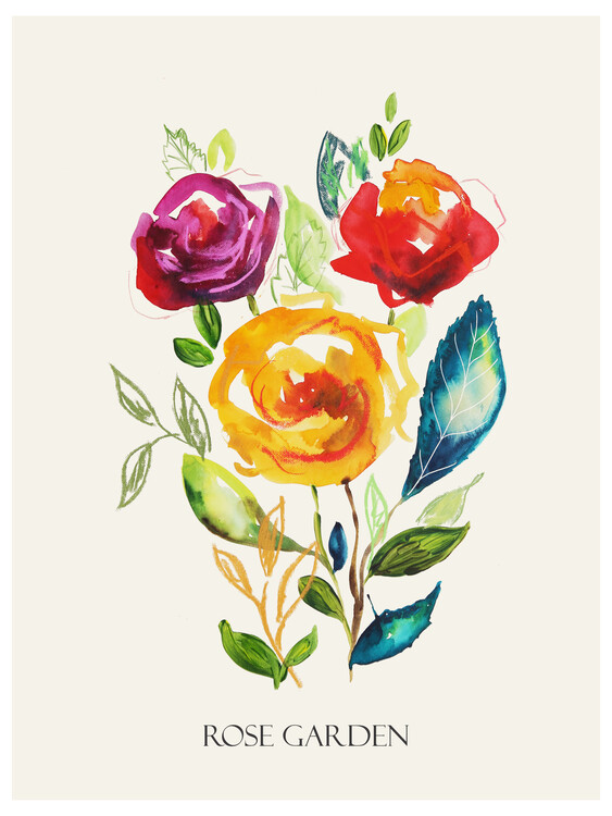 Ilustrace Rose Garden