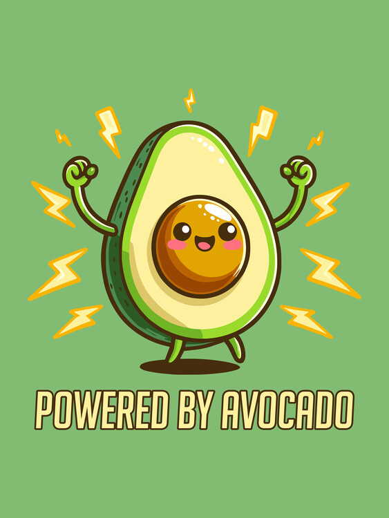 Ilustracija Powered By Avocado