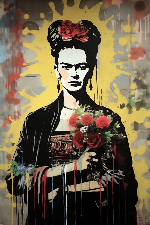 Illustration Tribute to Frida Kahlo#3