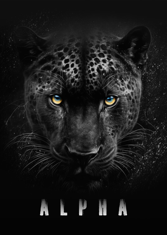 Art Poster Jaguar Alpha