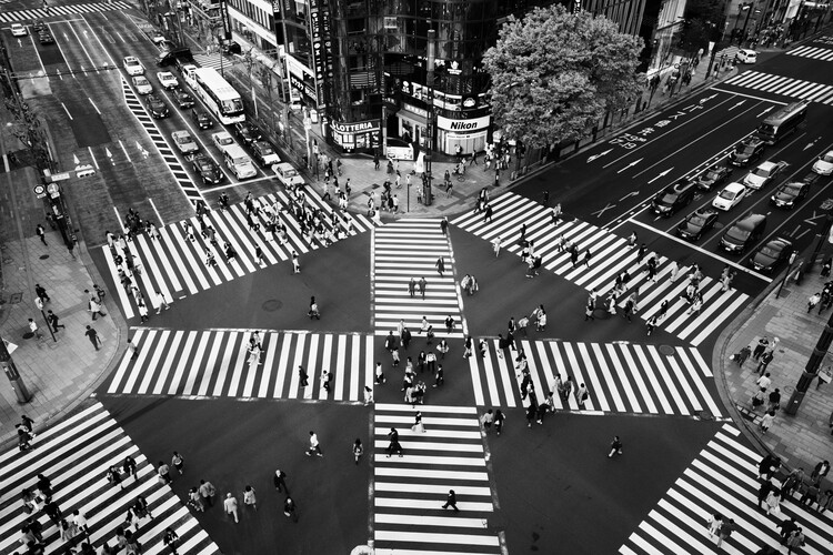 Fotografie Ginza, Shigehiro Ono, (40 x 26.7 cm)