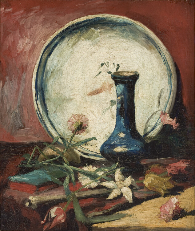 Vincent van Gogh - Obrazová reprodukce Still Life with Flowers, c.1886, (35 x 40 cm)