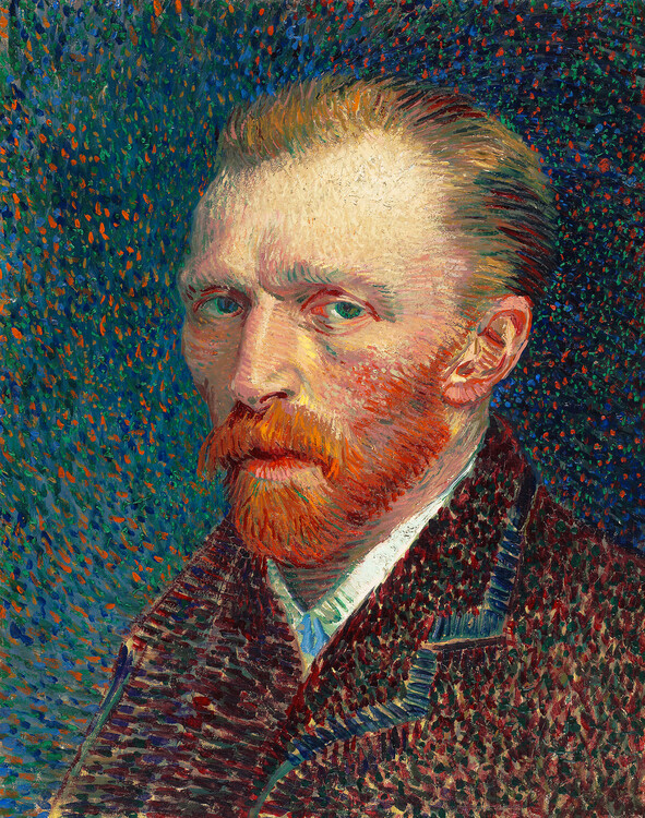 Vincent van Gogh - Obrazová reprodukce Self-Portrait, 1887, (30 x 40 cm)