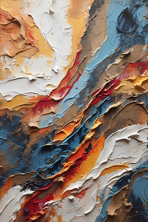 Plakát Textured Symphony