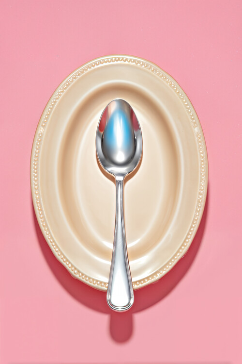 Obraz na plátně Silver Spoon