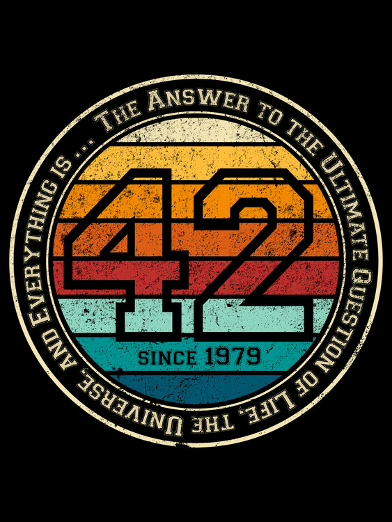 Plakát Forty-two vintage