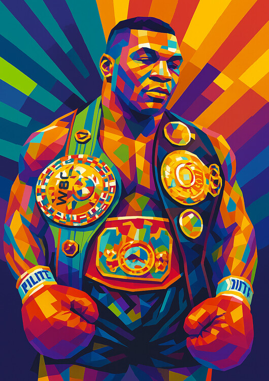 Plakát Legend Boxing Wpap