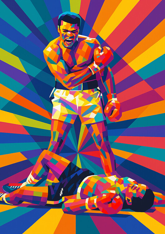 Plakát Legend Boxing Wpap