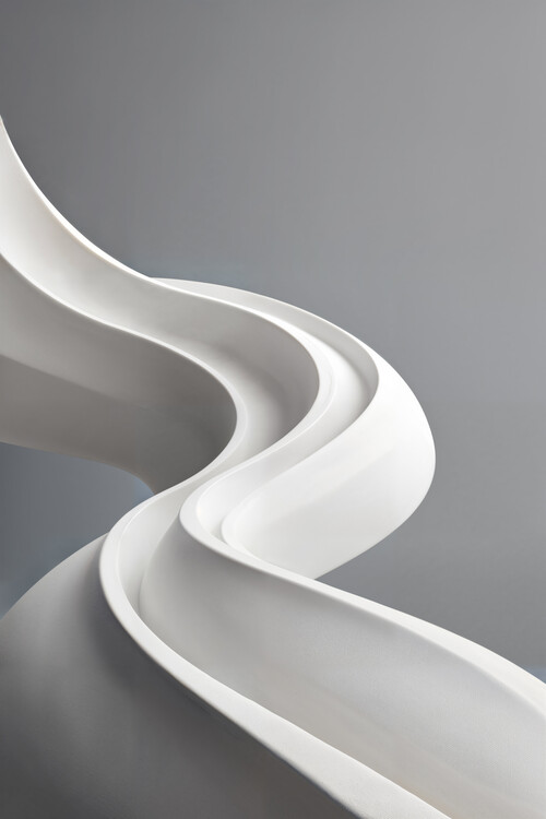 Plakát Curved Minimal Motion