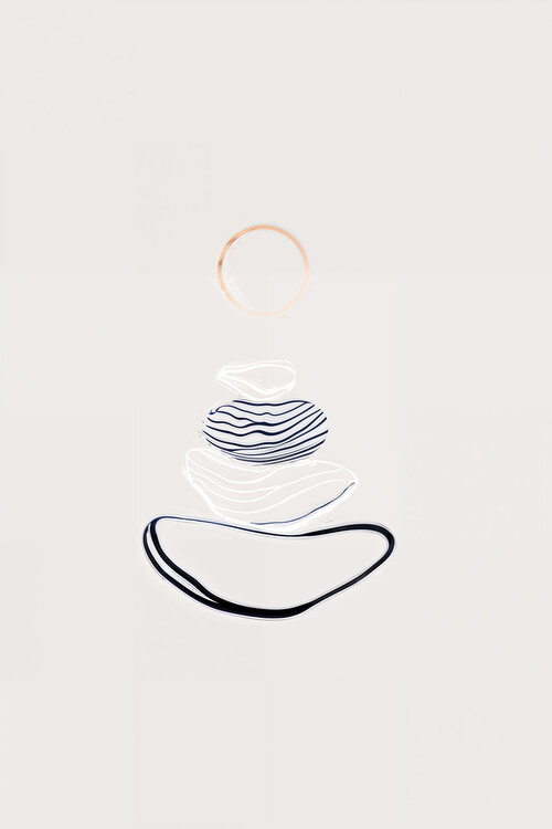 Plakát Soft Balance Shapes