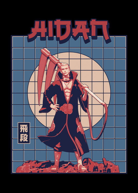 Plakát Hidan Akatsuki of Triple-Bladed Scythe