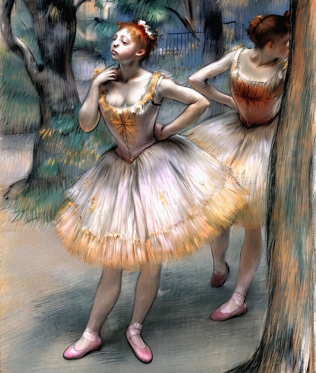 Plakát Two Dancers  - Interlude of Grace