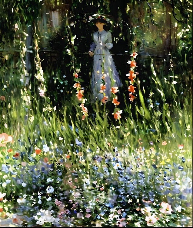 Plakát The Garden Gate at Vétheuil