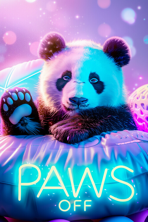 Plakát Paws off