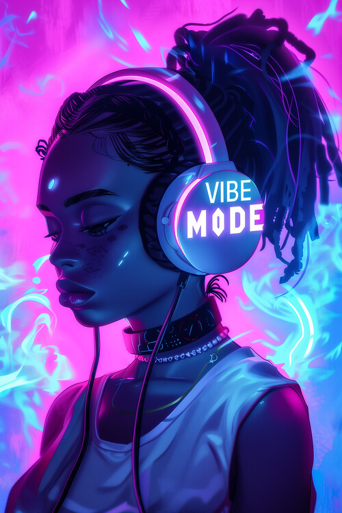 Plakát Vibe Mode