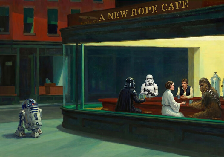 Plakát New Hope Cafe