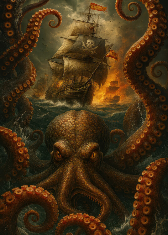 Plakát The Kraken’s Wrath