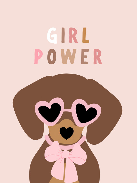 Plakát Girl Power