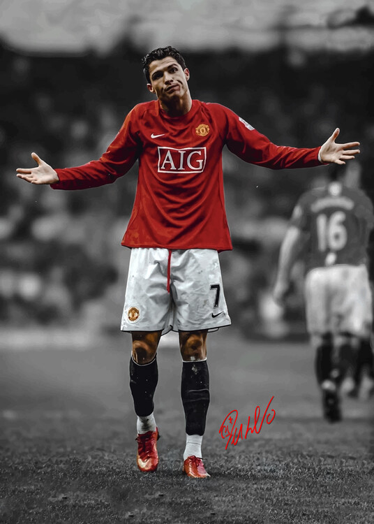 Obraz na plátně CR Footballer Bestseller