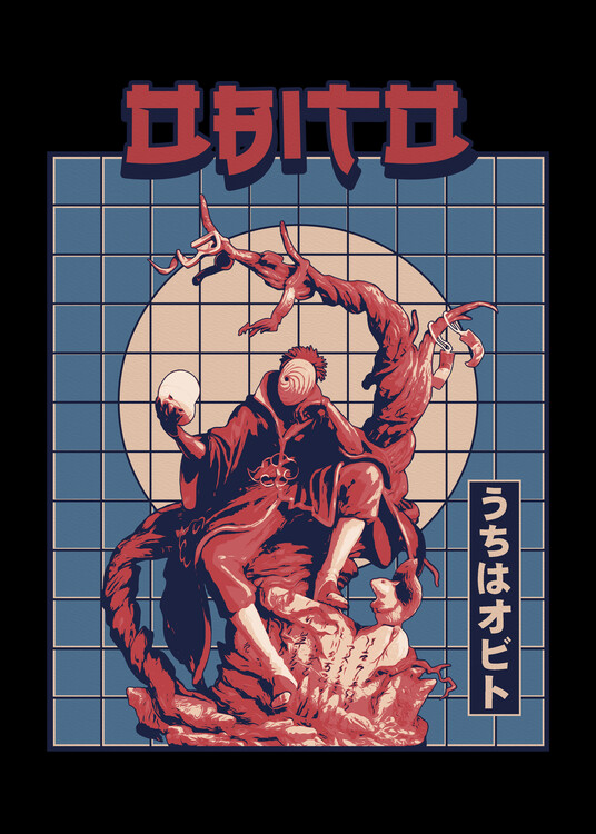 Plakát Wood Element of Uchiha Obito