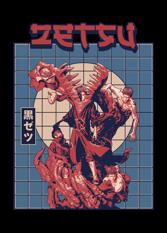 Plakát Kuro Zetsu of Akatsuki