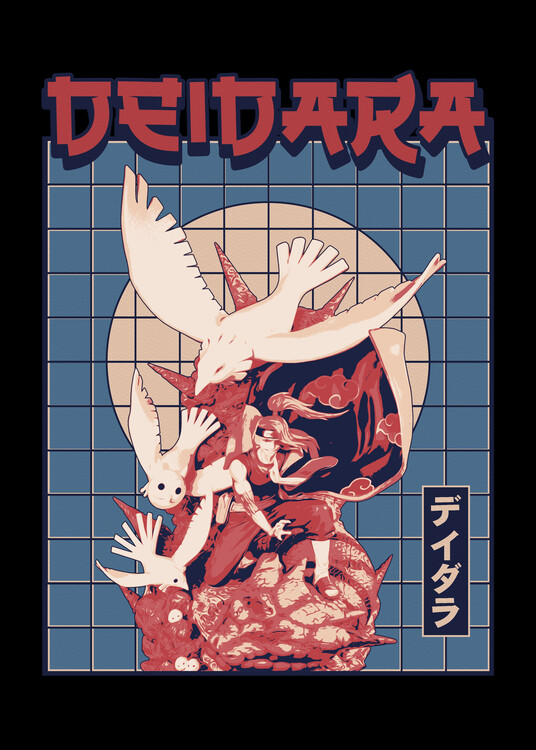 Plakát Explosion Element of Deidara