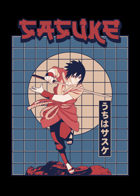 Plakát Sasuke Rinnegan