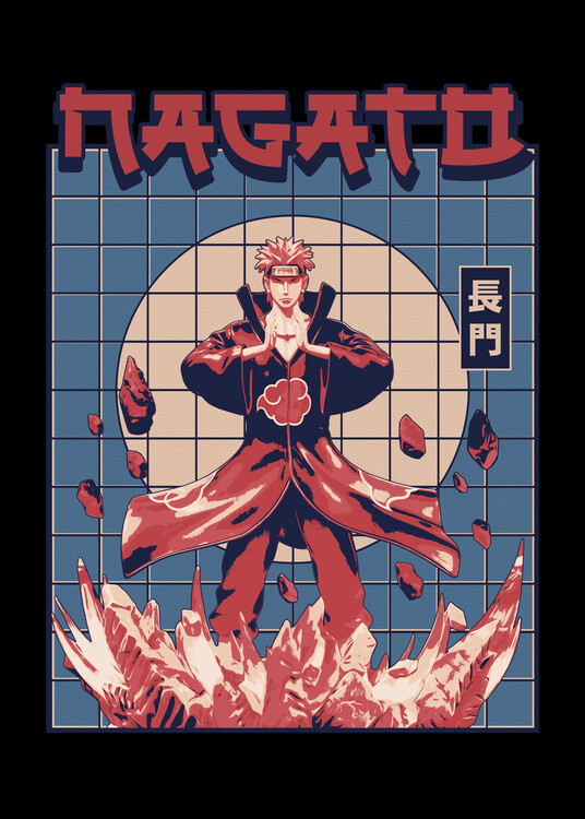 Plakát Pain Akatsuki of Nagato
