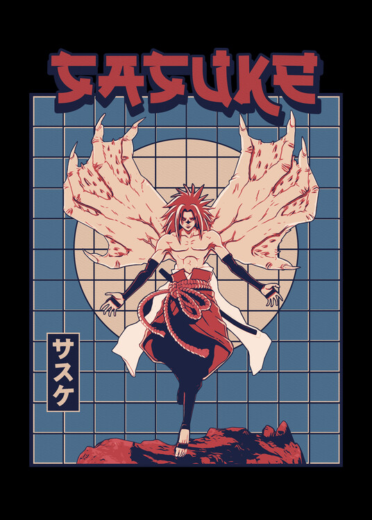 Plakát Sasuke Curse Seal