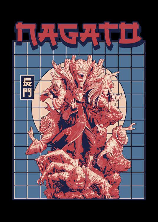 Plakát Pain Akatsuki