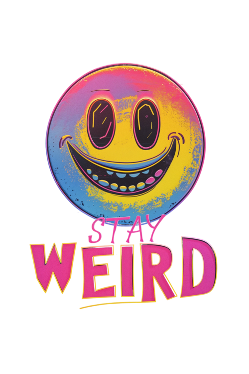 Tričko Stay Weird