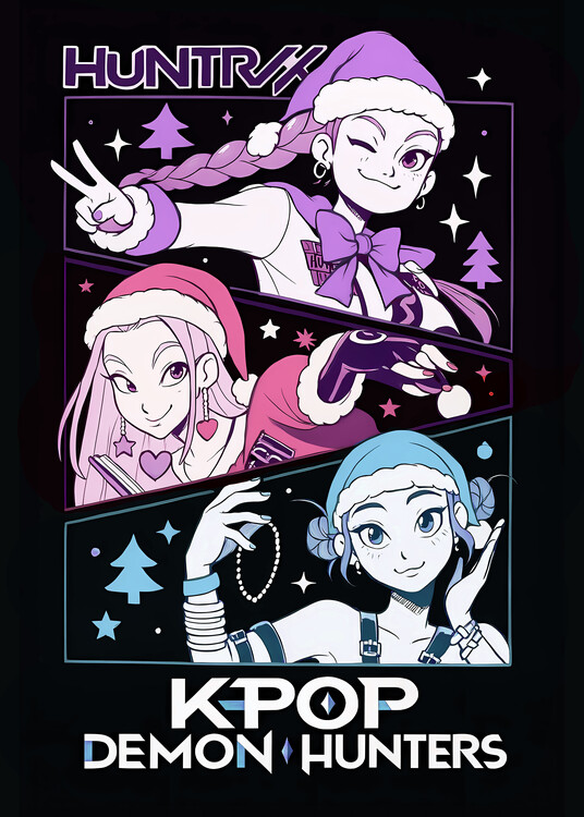 Plakát KPop Demon Hunters