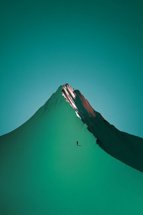 Plakát Solitary Ascent