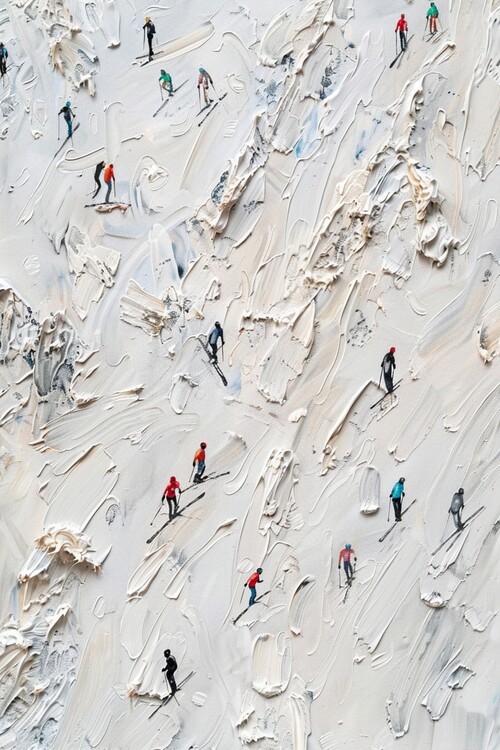 Plakát Winter Mountain Resort