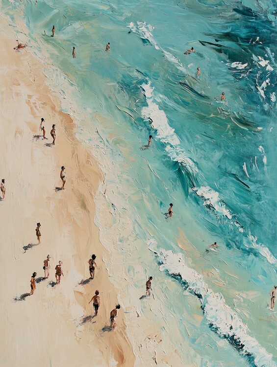 Plakát Beach Shoreline