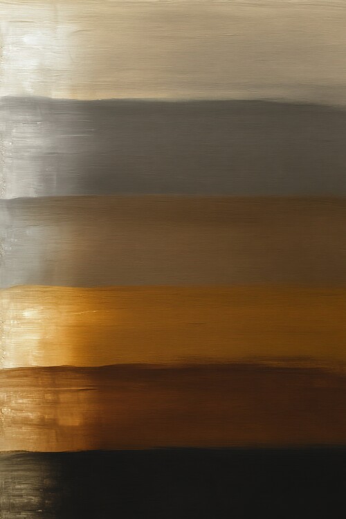 Plakát Golden Dusk Layers