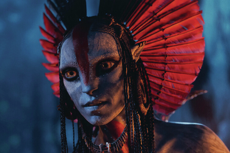 Obraz na plátně Avatar: Fire and Ash - Varang in dark