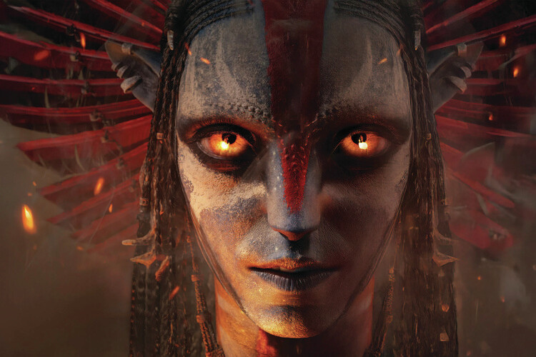 Obraz na plátně Avatar: Fire and Ash - Varang