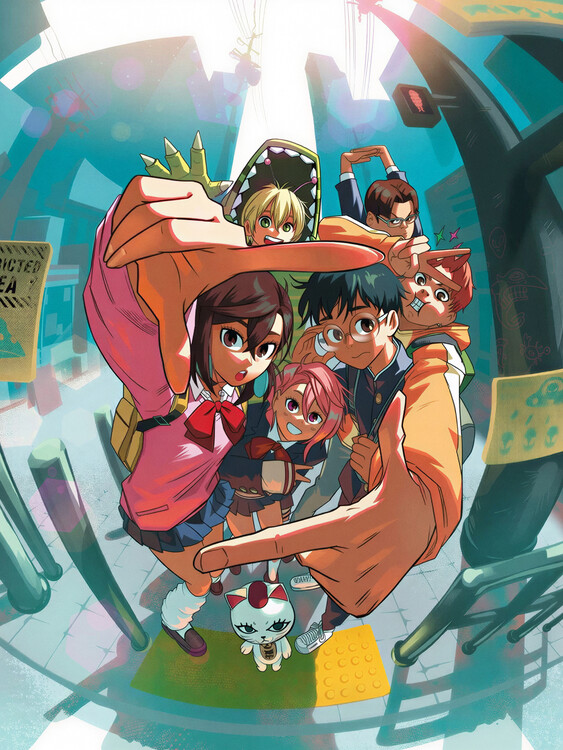 Obraz na plátně Team Dandadan