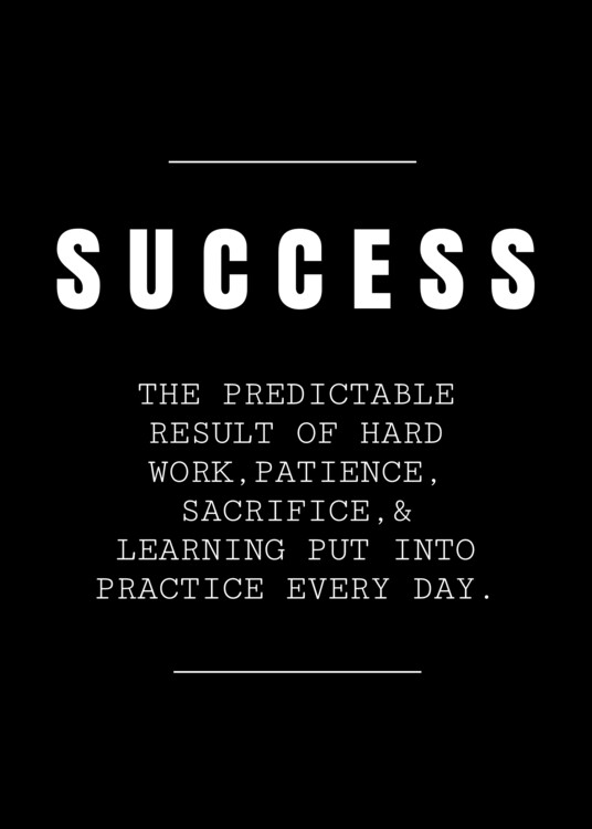 Plakát SUCCESS