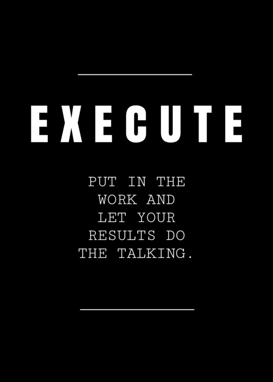 Plakát EXECUTE