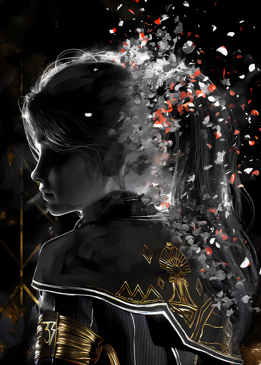 Obraz na plátně Maelle Gommage concept art